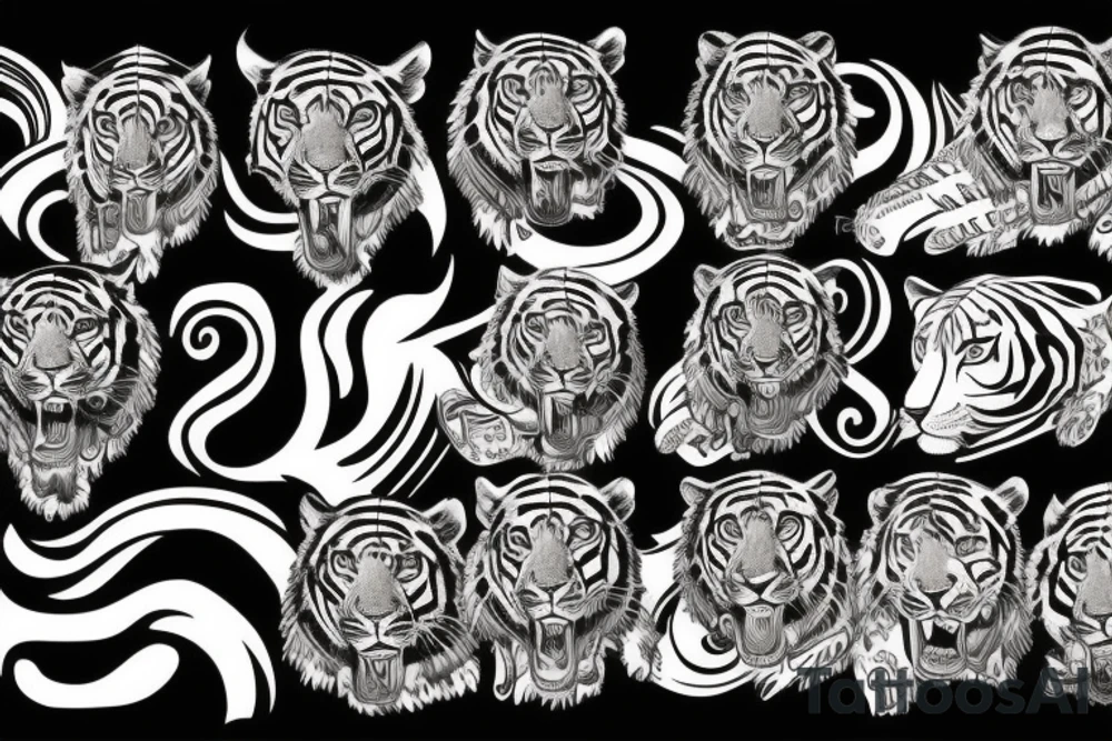 Tiger tattoo idea
