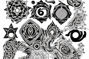 chakra tattoo idea