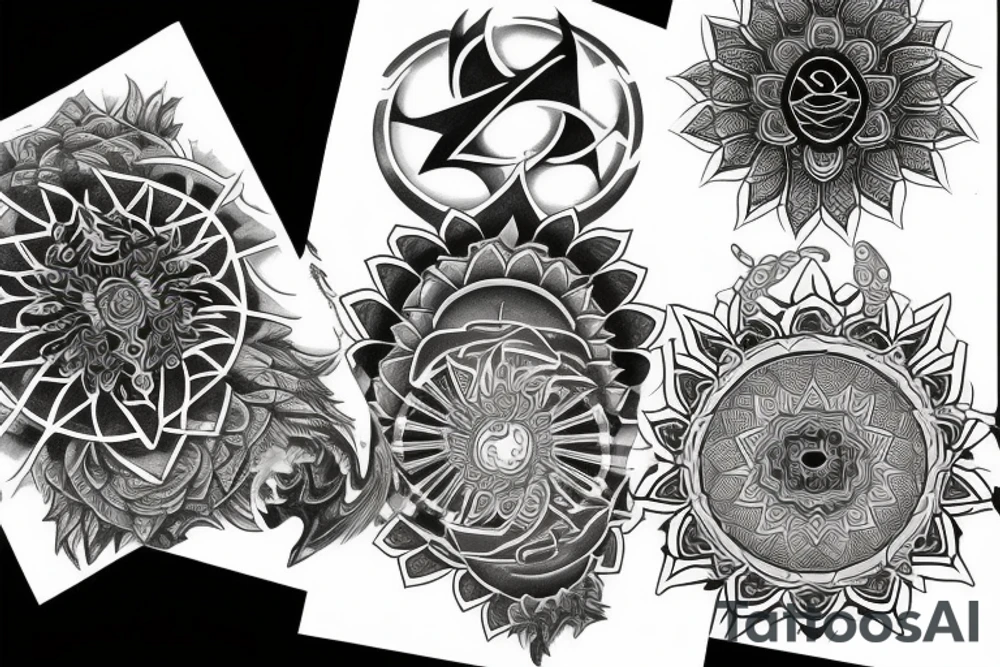 chakra tattoo idea