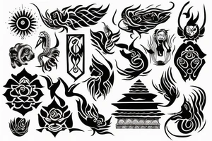 Nepal tattoo idea
