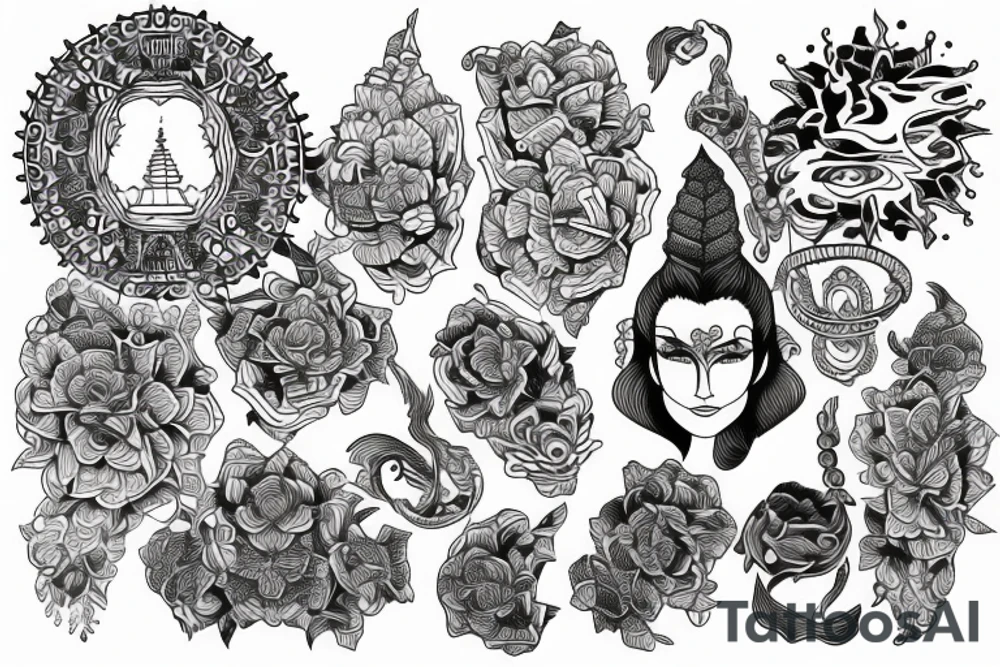 Pokhara, nepal tattoo idea