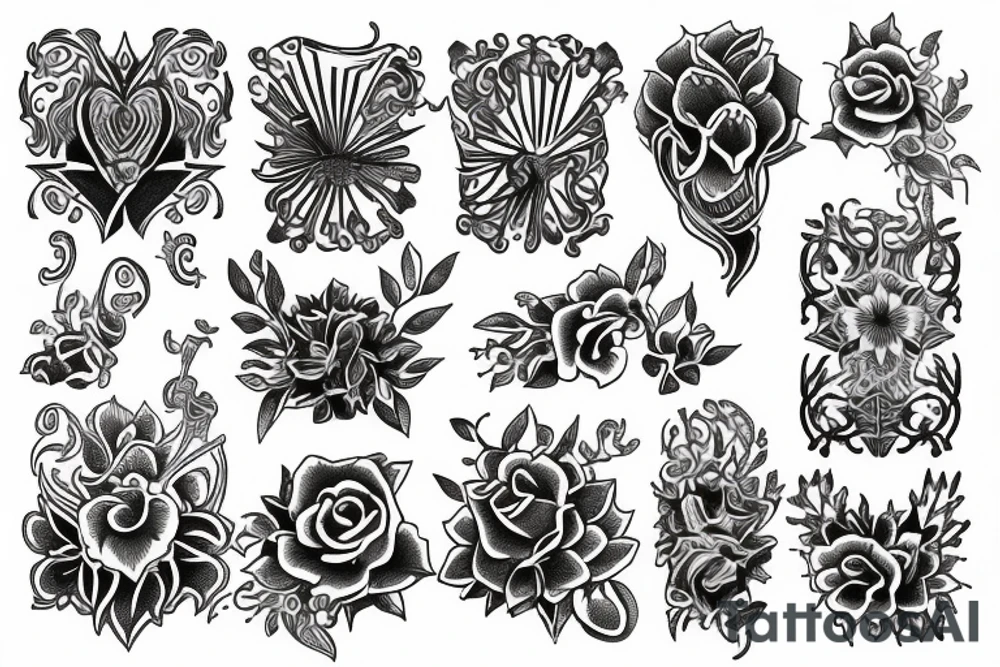 sternum tattoo tattoo idea