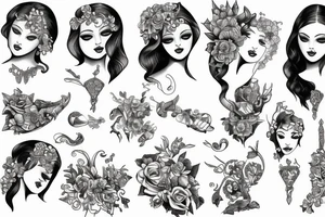aphrodite tattoo idea
