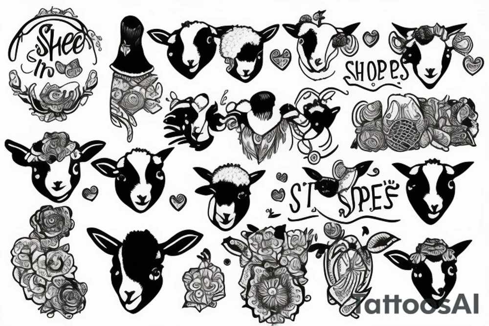 the person who shephers sheeps tattoo idea