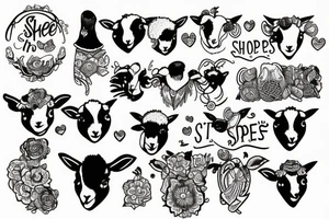 the person who shephers sheeps tattoo idea