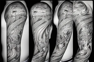 mystical mermaid tattoo tattoo idea