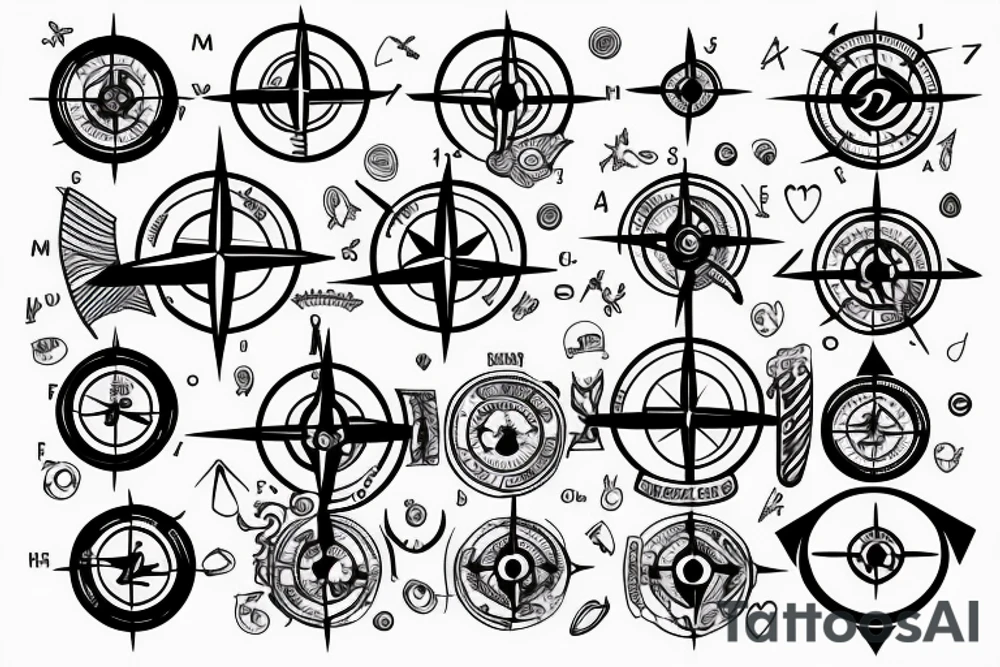 COMPASS
FAMILY
ANCHOR tattoo idea