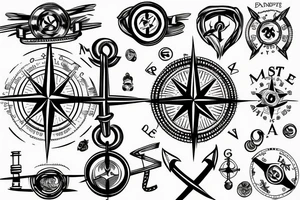 COMPASS
FAMILY
ANCHOR tattoo idea