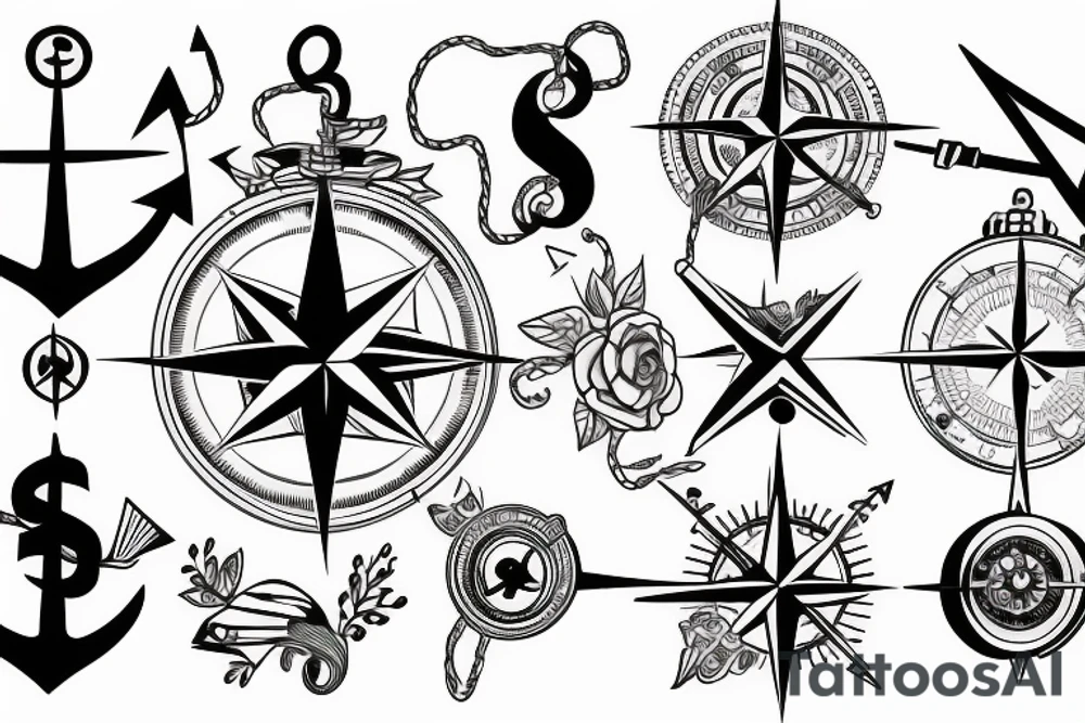COMPASS
FAMILY
ANCHOR tattoo idea