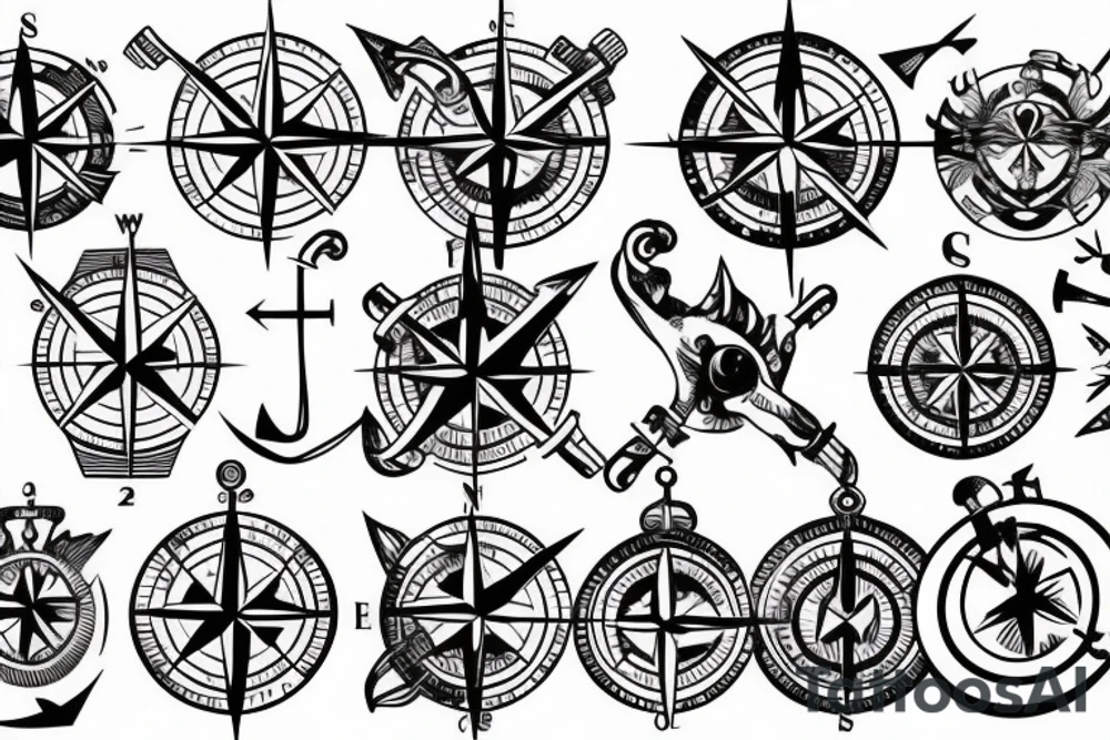 COMPASS
FAMILY
ANCHOR tattoo idea
