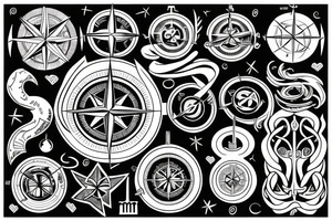 COMPASS
FAMILY
ANCHOR tattoo idea