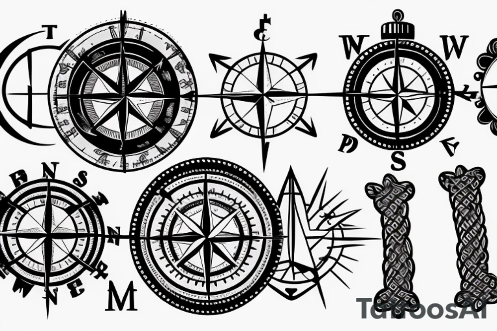 COMPASS
FAMILY
ANCHOR tattoo idea