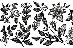 lily of the valley tattoo idea