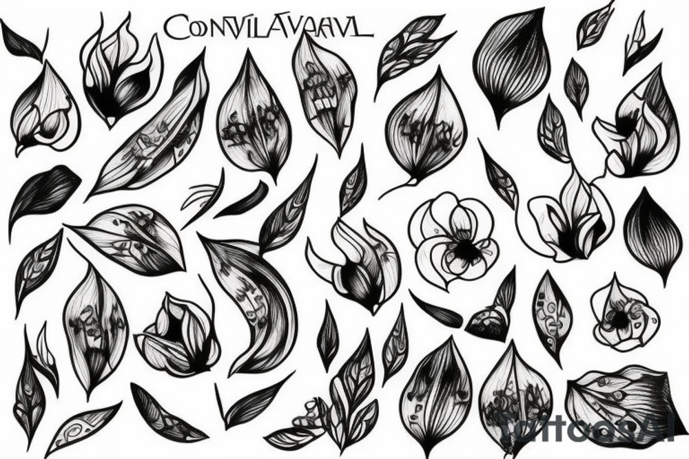 convallaria majalis tattoo idea