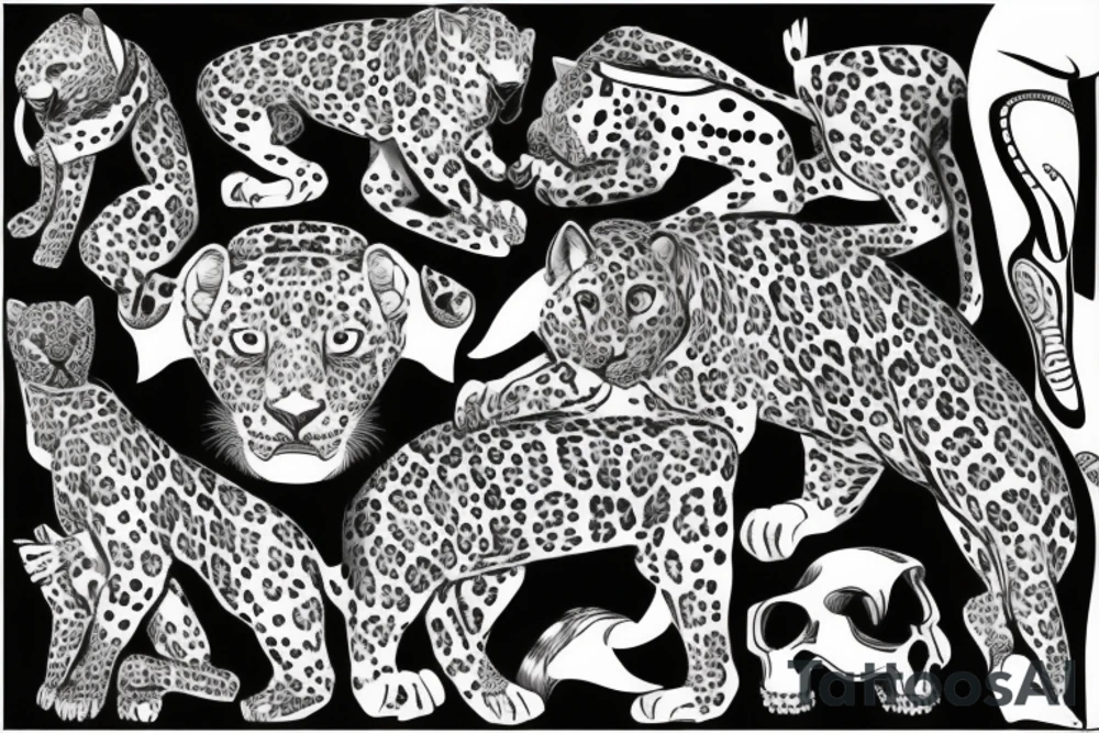 Jaguar tattoo idea