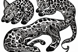 Jaguar tattoo idea