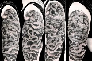 fire wall tattoo idea