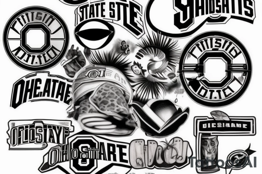 Ohio State Buckeye tattoo idea