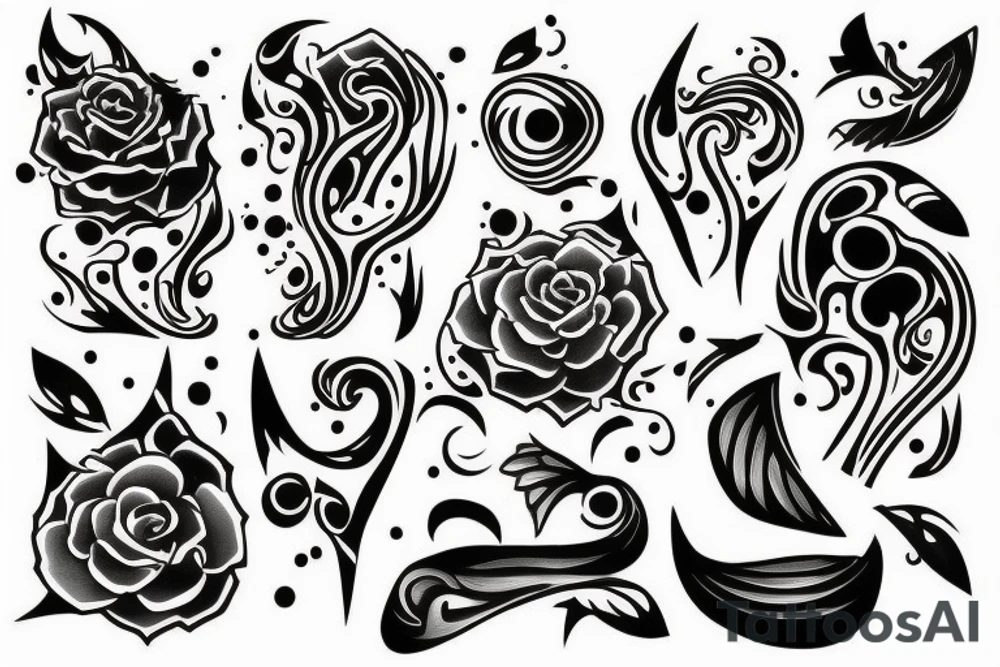 Scheleton tattoo idea