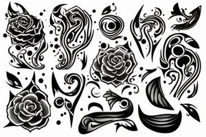 Scheleton tattoo idea