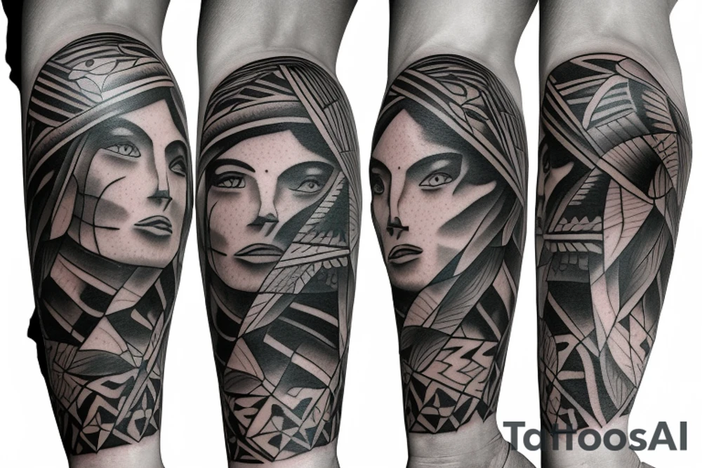 Native American tattoo idea