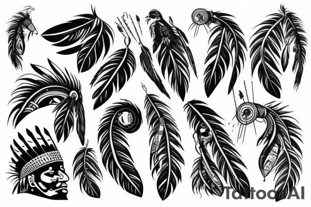 Native American tattoo idea