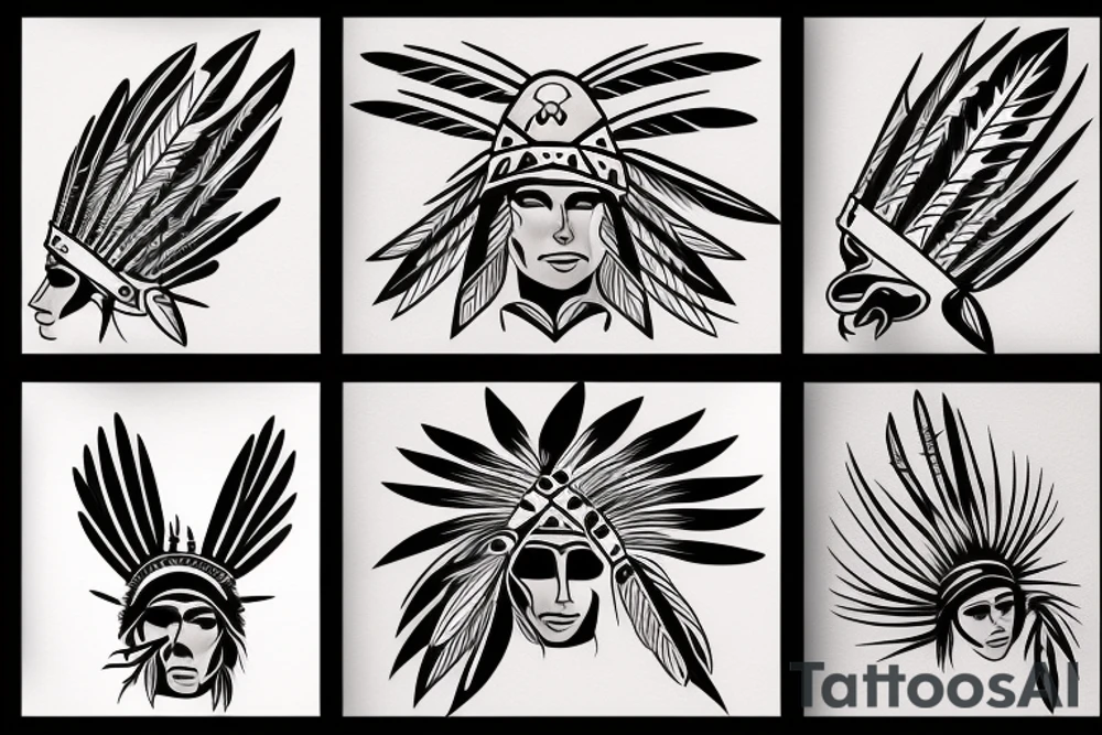 Native American tattoo idea