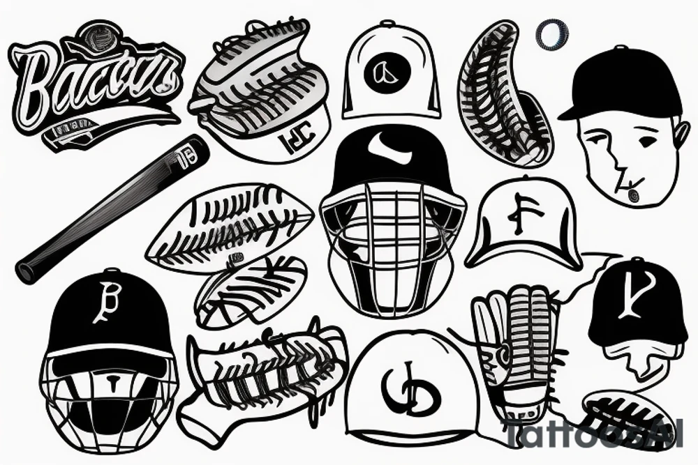 Baseball tattoo idea