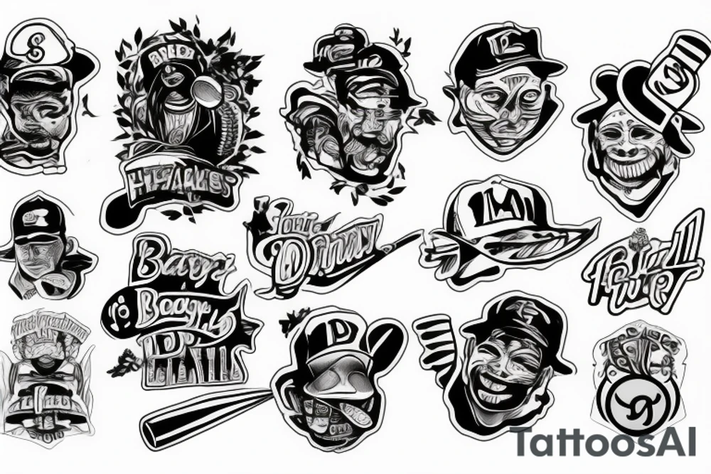 Baseball tattoo idea