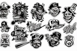 Baseball tattoo idea