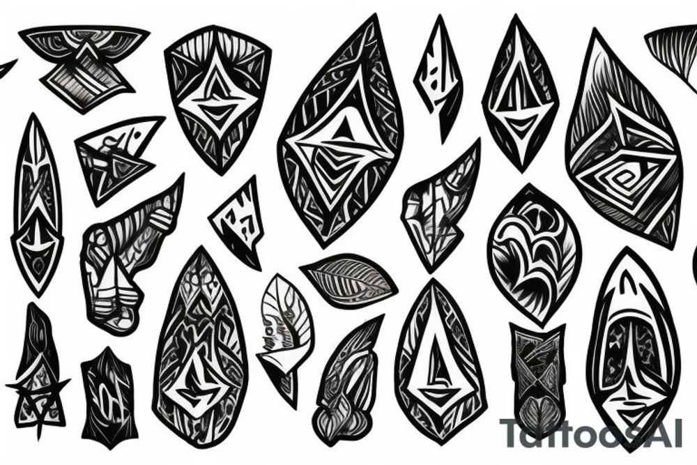 an arrowhead tattoo idea