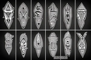 an arrowhead tattoo idea
