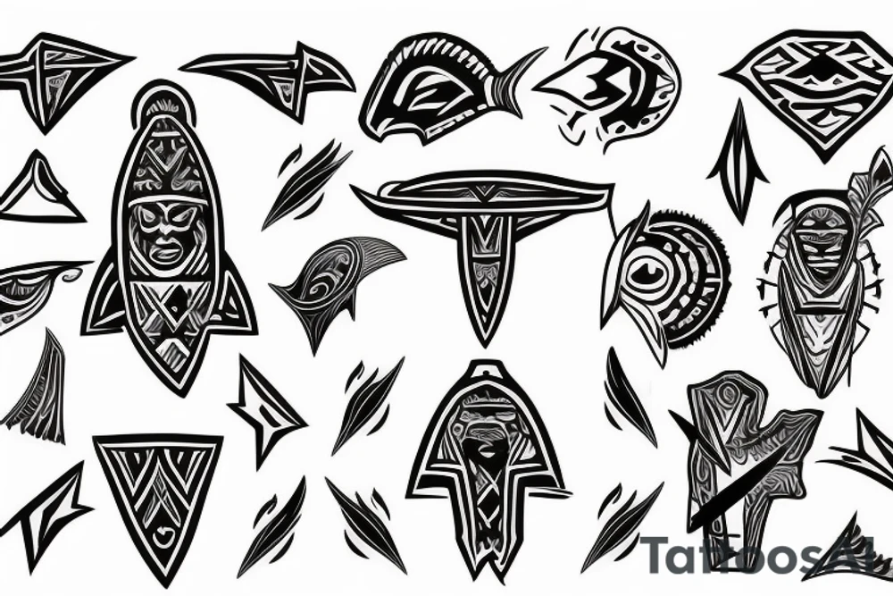 an arrowhead tattoo idea