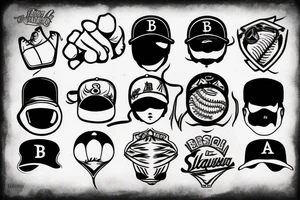 Baseball tattoo idea