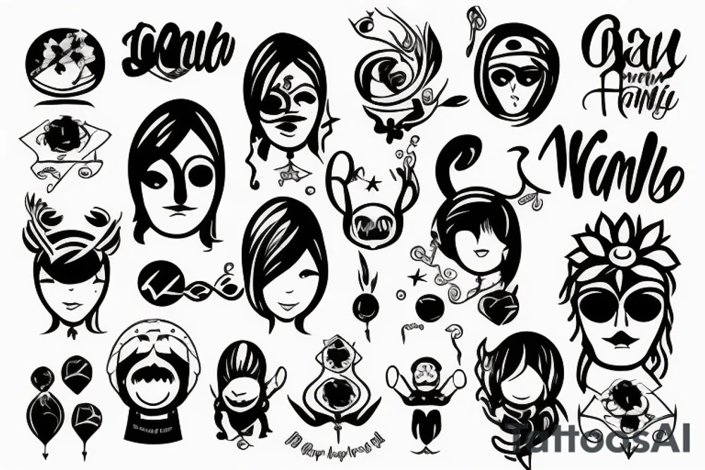 my family tattoo idea