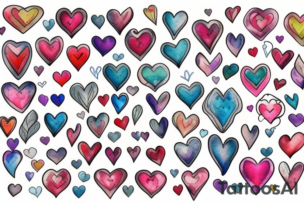 heart tattoo idea