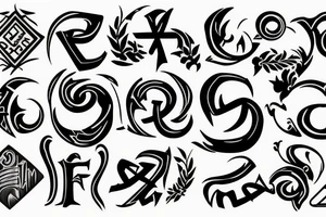 Name Fiete. Piece symbol. tattoo idea