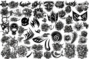 Piece symbol. tattoo idea