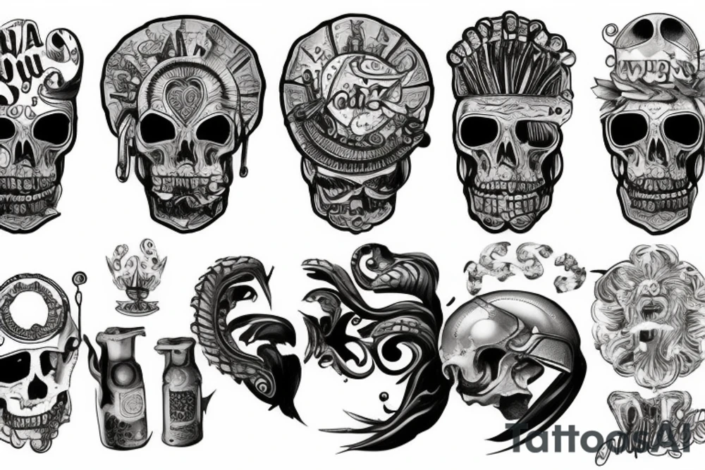 veni vedi vici dans le dos tattoo idea