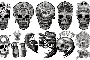 veni vedi vici dans le dos tattoo idea