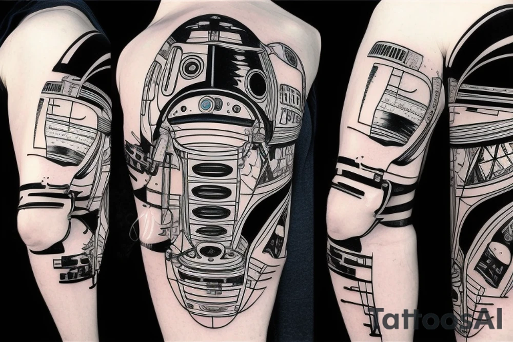 The space travel machine from the movie “Contact.” tattoo idea