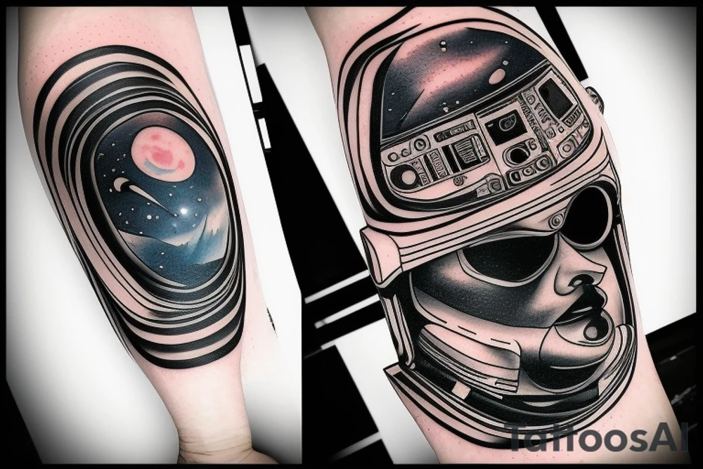 The space travel machine from the movie “Contact.” tattoo idea