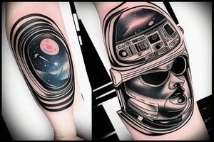 The space travel machine from the movie “Contact.” tattoo idea