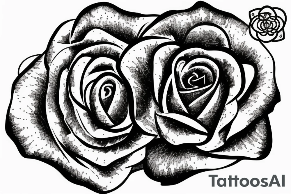 Bio mechanical rose tattoo idea