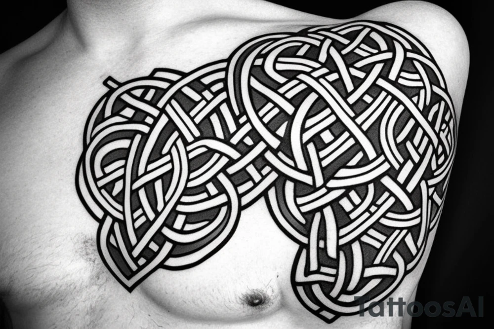 Celtic knot tattoo idea