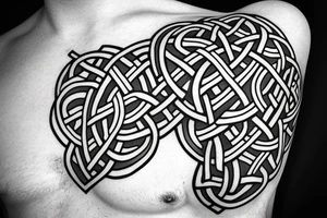Celtic knot tattoo idea