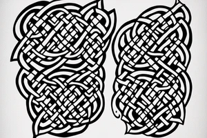 Celtic knot tattoo idea