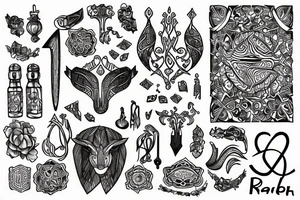 Rahab tattoo idea