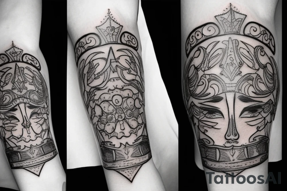 Crown tattoo idea