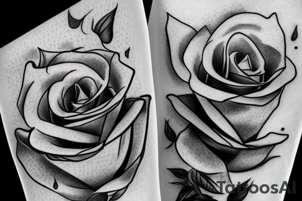 Roses With Veil. Forearm tattoo tattoo idea